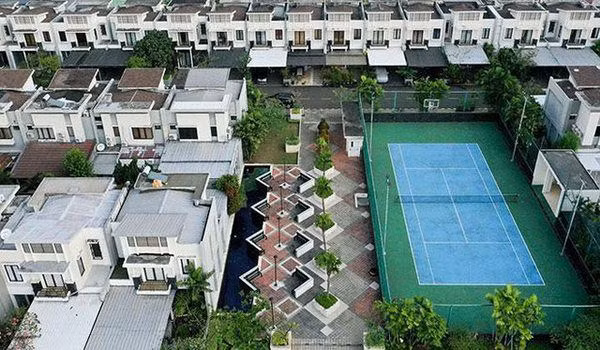 Ngỡ ngàng ngôi làng toàn biệt thự chục tỷ xây trên nóc tòa nhà cao tầng ảnh 5 ngo ngang ngoi lang toan biet thu chuc ty xay tren noc toa nha cao tang - 7