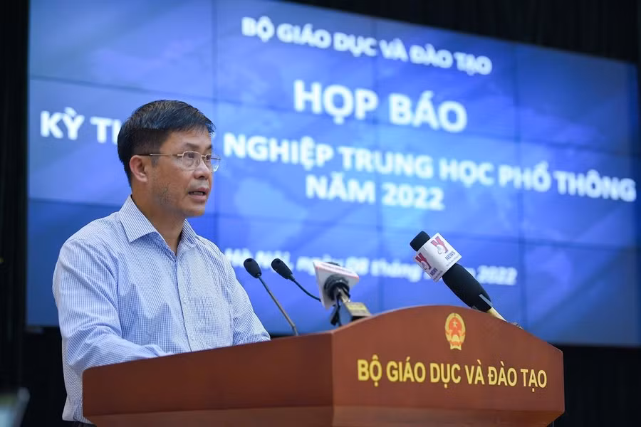 Ông Lê Mỹ Phong – Phó Cục trưởng phụ trách Cục Quản lý chất lượng phát biểu tại buổi họp báo. Ông Lê Mỹ Phong – Phó Cục trưởng phụ trách Cục Quản lý chất lượng phát biểu tại buổi họp báo.