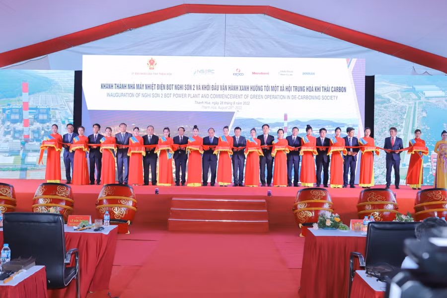 Thanh Hoá: Khánh thành nhà máy nhiệt điện 2,8 tỷ USD
