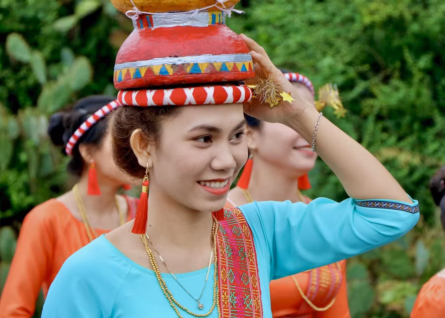 Lễ hội Katê diễn ra từ ngày 15 - 17/10. (Ảnh: Duy Quan).