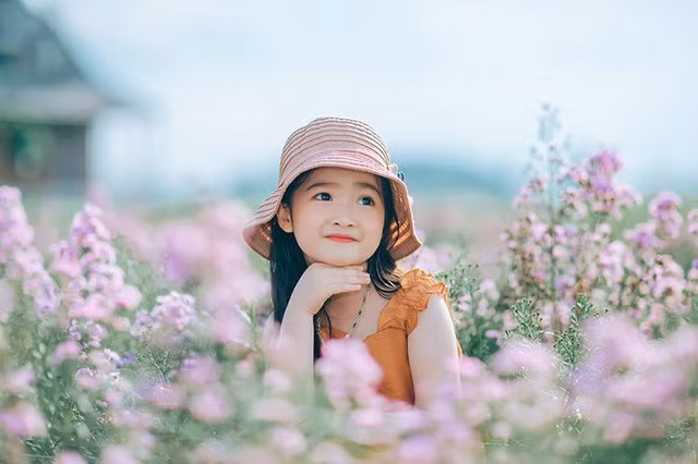 Nhân vật chính của bộ ảnh này chính là bé Nguyễn Minh Châu (5 tuổi, đến từ Bắc Giang). Những bức hình đầy cảm xúc của bé, đôi mắt to, tròn, nụ cười tươi nét hồn nhiên khiến người xem không thể không ngợi khen vì quá đáng yêu.