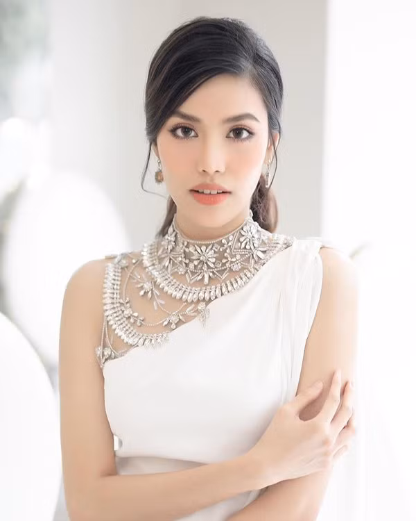 Bầu 6 tháng, Lan Khuê vẫn mặc sành điệu chẳng kém thời son rỗi ảnh 3 lan khue bau 6 thang van an mac sanh dieu, chang kem gi thoi son roi - 3