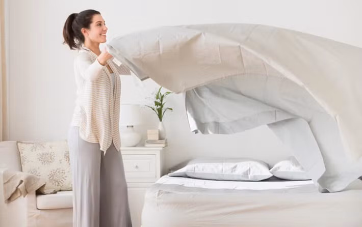 7 mẹo đơn giản để dọn dẹp phòng ngủ luôn sạch sẽ