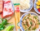 Đổi món với canh măng tươi sườn nóng hổi ăn kèm bún