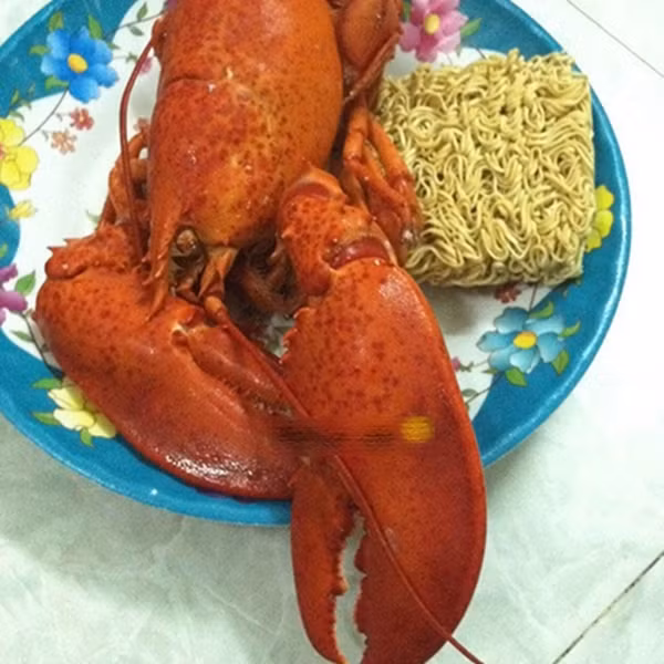 Mẹ không cho ăn mì vì nóng, thanh niên ngang nhiên bỏ thạch sương sa vào ăn để giải nhiệt - Ảnh 4.