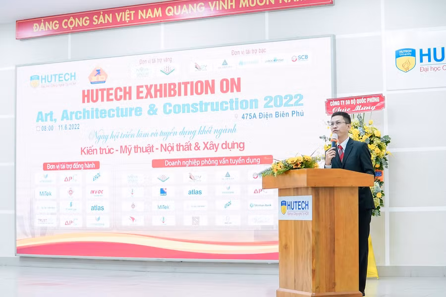PGS.TS. Nguyễn Thanh Phương – Phó Hiệu trưởng HUTECH phát biểu