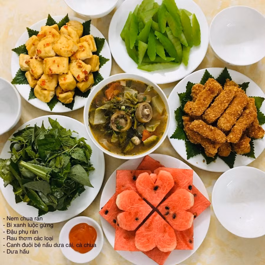 Gợi ý thực đơn đủ chất dinh dưỡng cả tuần, chồng con tấm tắc khen ngon