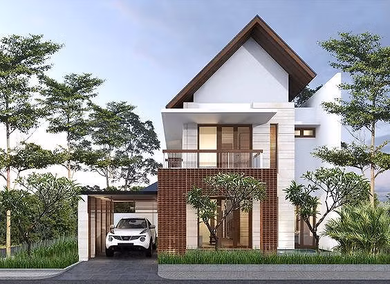 Mẫu nhà mái tam giác phá cách vẫn đẹp mê mẩn - ảnh 5