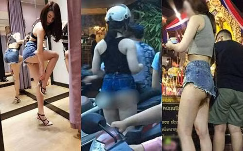 Phát hoảng thời trang ra đường của chị em ngày nắng nóng ảnh 3 Nóng đến phát hoảng, thời trang ra đường của hội chị em những ngày này gây... hoảng” chẳng kém-4