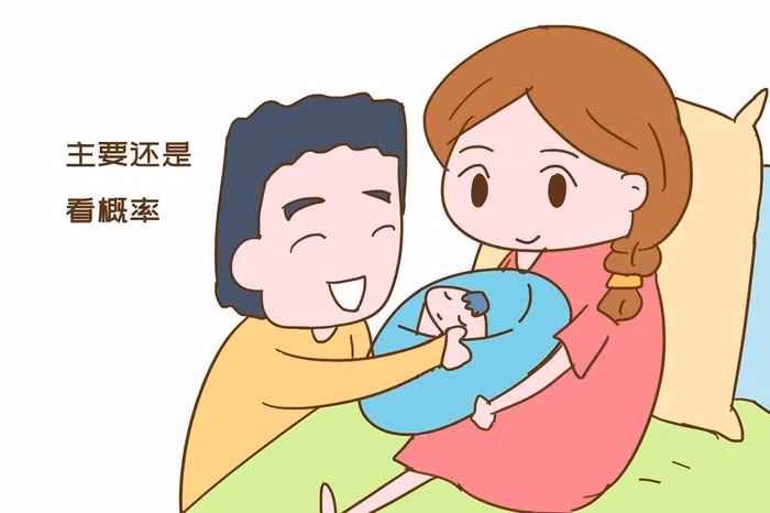 Sinh con trai hay gái phụ thuộc chủ yếu vào xác suất.