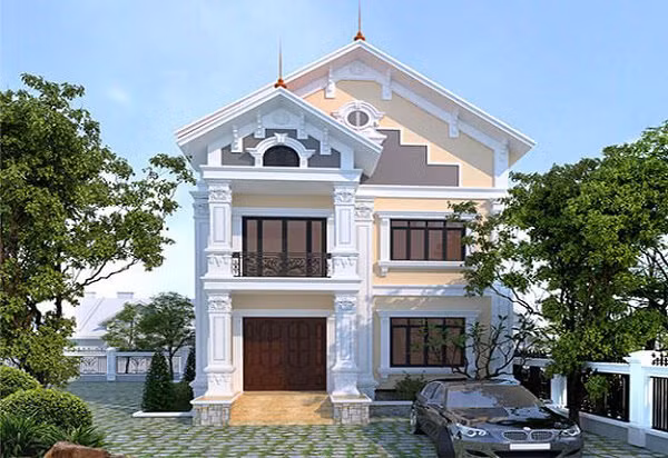 mau nha 2 tang mai thai 2019 don gian nhung khong kem phan doc dao - 18