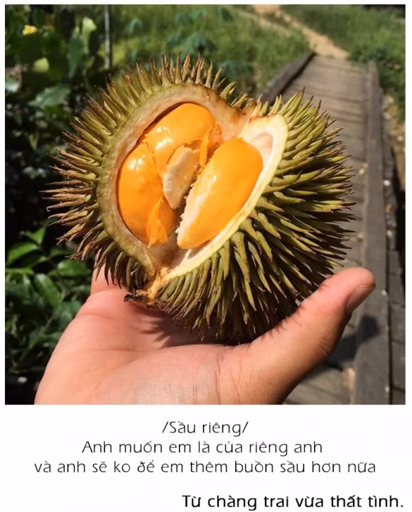 thả thính, trào lưu thả thính bằng trái cây, trào lưu thả thính
