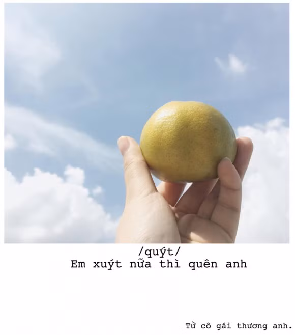 thả thính, trào lưu thả thính bằng trái cây, trào lưu thả thính