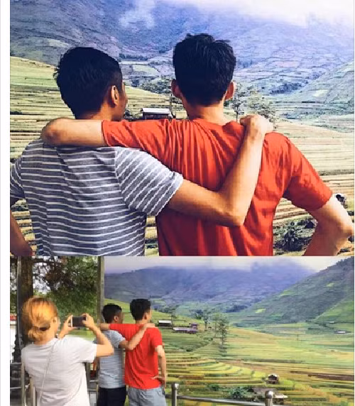 Nghệ thuật sắp đặt.