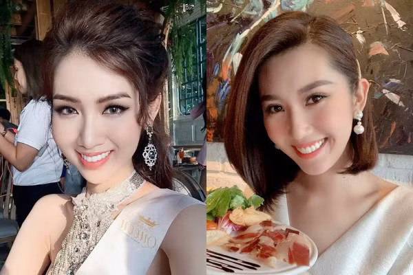 Mỹ nhân chuyển giới Nhật Hà và Thuý Ngân Gạo nếp gạo tẻ được nhận xét rất giống nhau từ góc mặt, đến nụ cười.