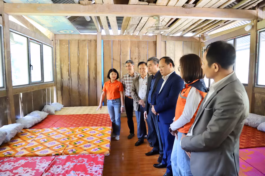 Công trình nhà nội trú tại điểm trường Lũng Hoài. Công trình nhà nội trú tại điểm trường Lũng Hoài.