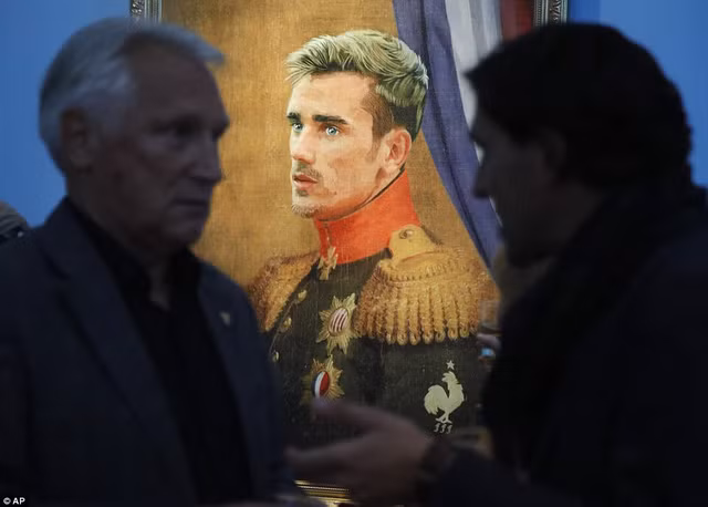 Cầu thủ người Pháp Antoine Griezmann.