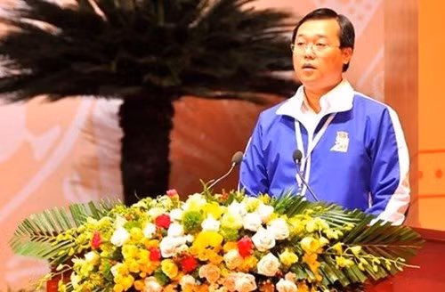 Anh Lê Quốc Phong - Ủy viên dự khuyết T.Ư Đảng, Bí thư thứ Nhất T.Ư Đoàn, Chủ tịch Hội Sinh viên Việt Nam.