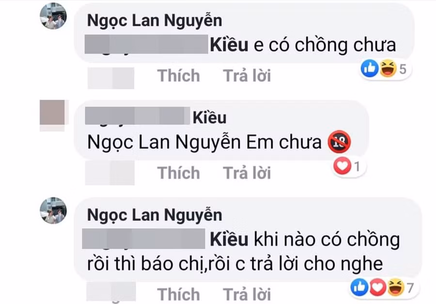 Diễn viên Ngọc Lan gây tranh cãi với câu trả lời quá gay gắt về tình trạng hôn nhân ảnh 2 Fan hỏi thăm tình hình hôn nhân, Ngọc Lan gây tranh cãi với màn dạy ngược quá gay gắt-3