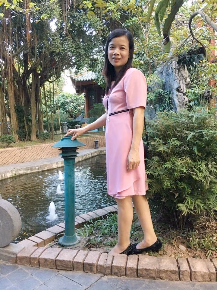 Cô Nguyễn Thị Thanh Nhàn - giáo viên Ngữ văn, Trường THCS Hải Xuân (Hải Hậu, Nam Định). Ảnh: NVCC.
