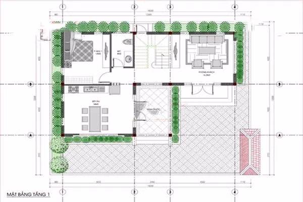 Các mẫu nhà 2 tầng rẻ đẹp, gia đình đông người ở thoải mái ảnh 5 cac mau nha dep 2 tang gia re, dep rung roi cho gia dinh dong nguoi o thoai mai - 6