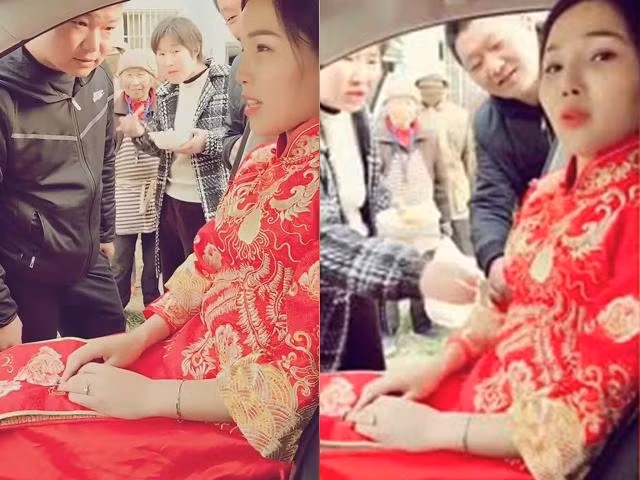 Ngã ngửa lý do cô dâu nhất quyết không chịu xuống xe hoa ảnh 1 co dau nhat quyet khong chiu xuong xe hoa, ly do khien ai cung nga ngua - 1