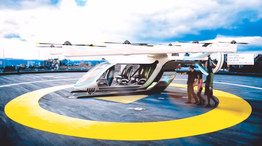 Taxi bay của Công ty Embraer Taxi bay của Công ty Embraer