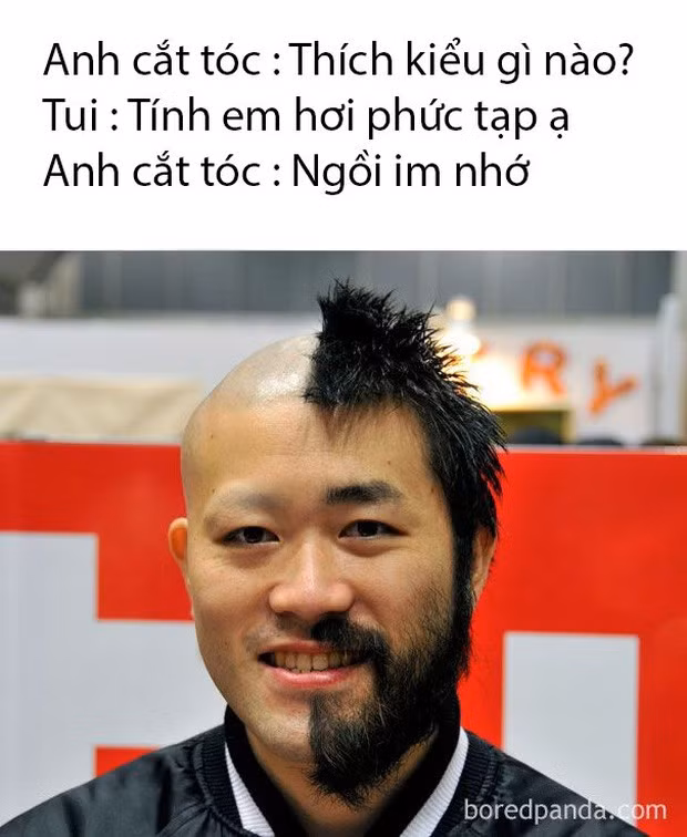 Cắt tóc kiểu này, không biết nên buồn hay vui? ảnh 5 Công nhận bây giờ nhìn rõ 2 mặt tính cách luôn nhỉ?