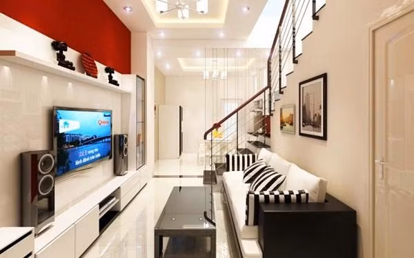 Nhà nhỏ đẹp tiện nghi thoáng mát