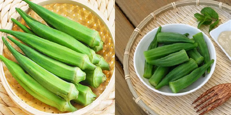 Cách làm đậu bắp luộc không nhớt, xanh màu, ngọt vị tự nhiên.