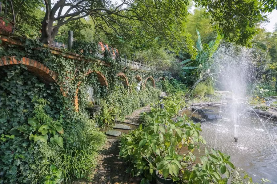Khu vườn 5000m² đẹp không thể rời mắt, được người đàn ông cải tạo từ bãi đất hoang suốt 17 năm ảnh 31