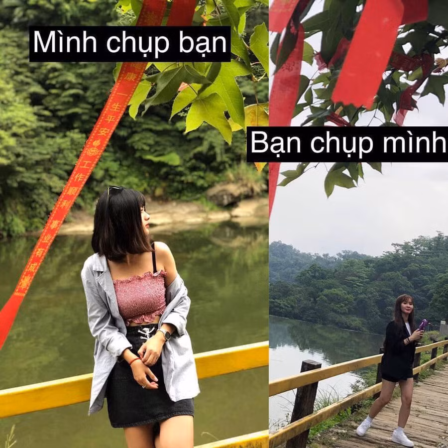 Tự hỏi cùng một background mà sao lại khác nhau đến thế ?