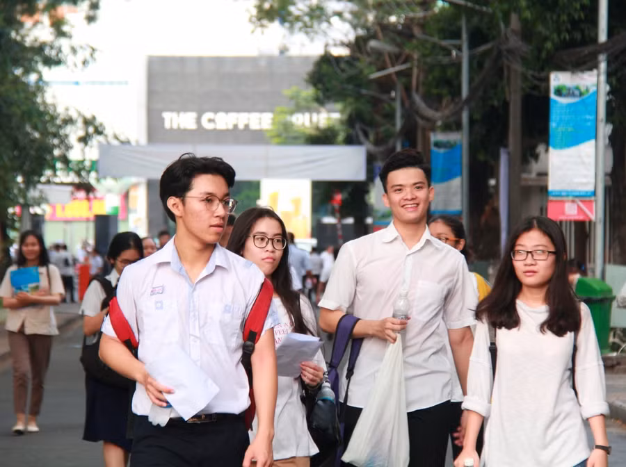 Thí sinh tham gia kỳ thi ĐGNL năm 2021 tại ĐHQG TP.HCM