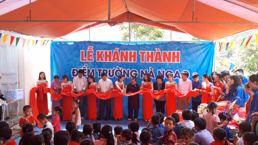 Lễ khánh thành điểm Trường mầm non Nà Ngao