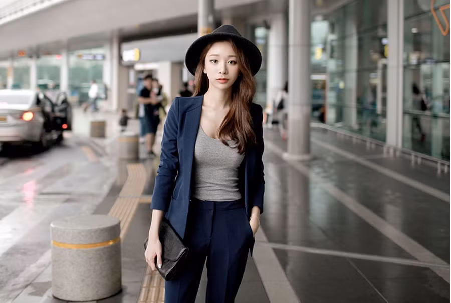 Cuốn hút mọi ánh nhìn vời thời trang công sở phong cách Hàn