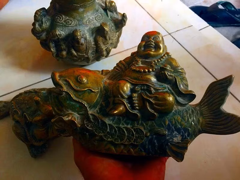 Đào ao bất ngờ phát hiện 