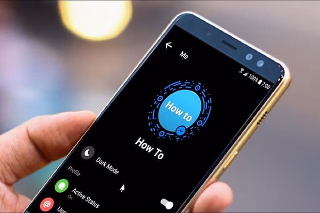 Dark Mode đã được triển khai đến Facebook Messenger trên toàn cầu /// Ảnh: YouTube