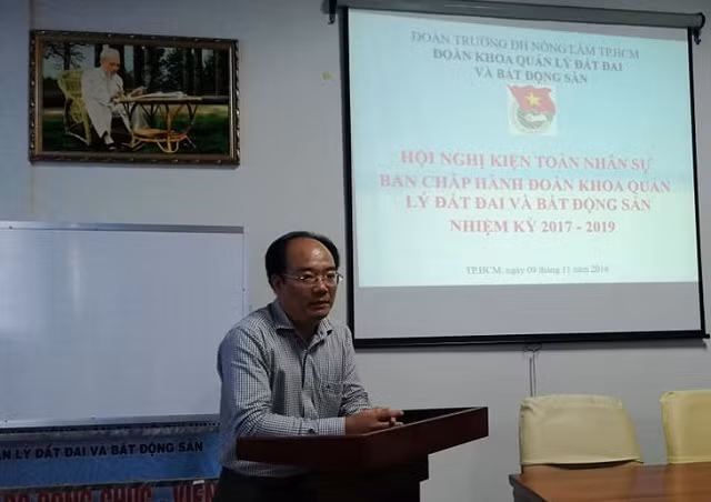 Th.s Bùi Văn Hải-Khoa Quản lý đất đai và Bất động sản, Trường Đại học Nông Lâm TPHCM Th.s Bùi Văn Hải-Khoa Quản lý đất đai và Bất động sản, Trường Đại học Nông Lâm TPHCM