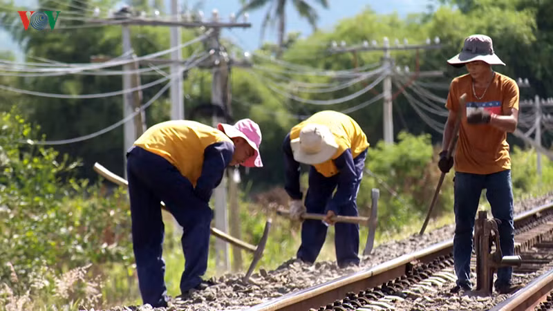trom phu kien duong sat, uy hiep an toan chay tau tai khanh hoa hinh 1