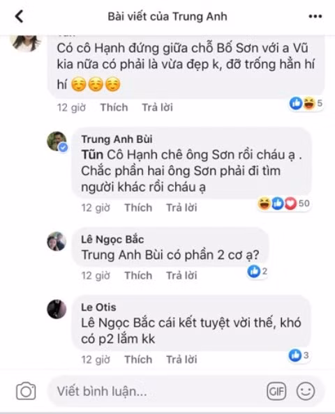 Nghệ sĩ Trung Anh tiết lộ phần 2 của phim.