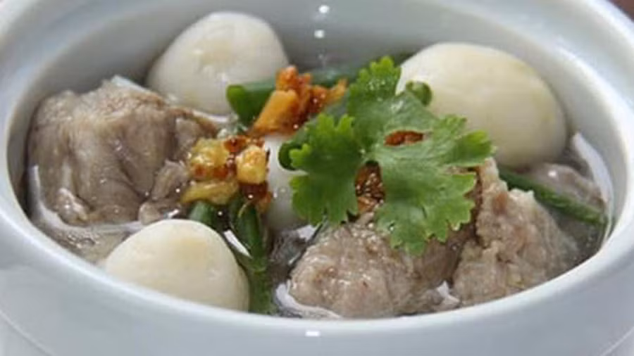 Canh khoai sọ vừa bổ dưỡng vừa ngon miệng. (Ảnh: ITN).