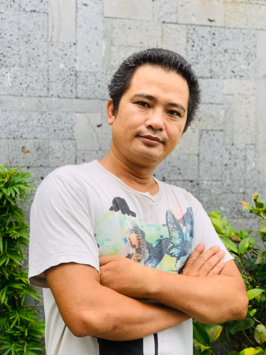 Họa sĩ Trần Thế Vĩnh.