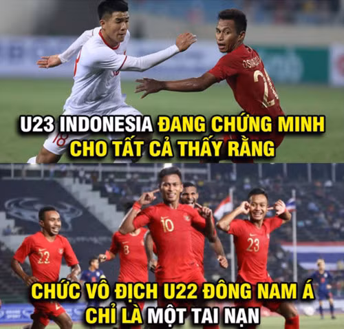 Ảnh chế chiến thắng "nghẹt thở" phút cuối của U23 Việt Nam hình ảnh 5 anh che chien thang "nghet tho" phut cuoi cua u23 viet nam hinh anh 5
