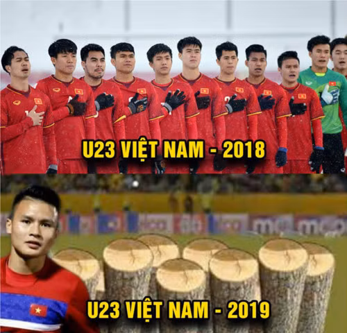 Ảnh chế chiến thắng "nghẹt thở" phút cuối của U23 Việt Nam hình ảnh 1 anh che chien thang "nghet tho" phut cuoi cua u23 viet nam hinh anh 1