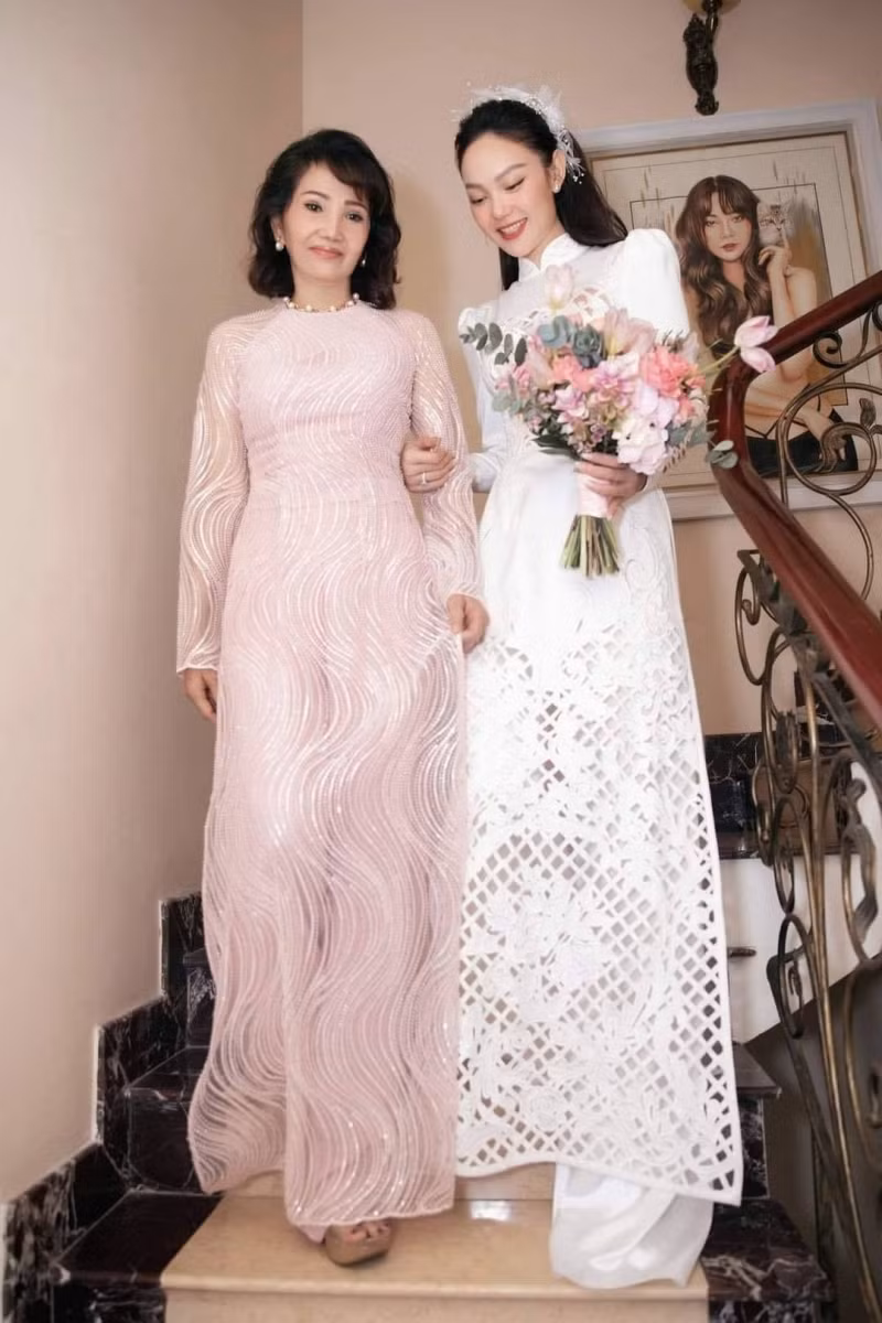 Lễ rước dâu xúc động (ảnh: baogiaothong)