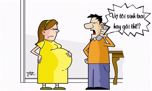 Ông chồng mừng hụt vì tưởng vợ mang bầu 