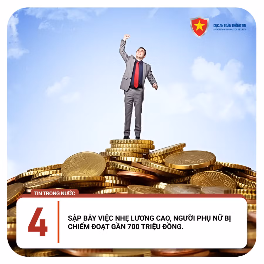 "Việc nhẹ lương cao" tiềm ẩn nhiều nguy cơ.