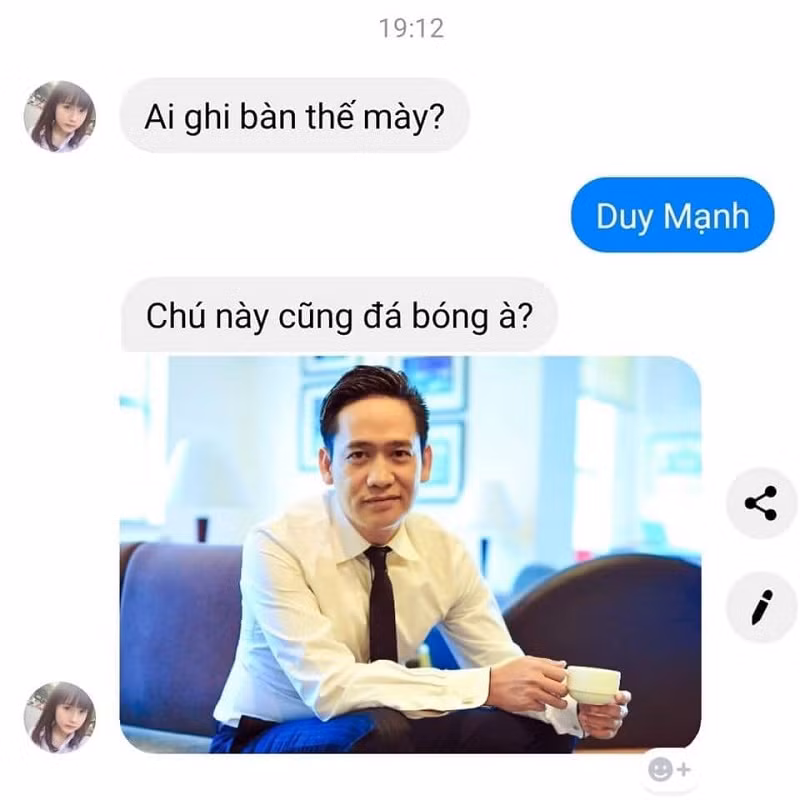 Thậm chí cả ca sĩ Duy Mạnh cũng được cư dân mạng ghép ảnh một cách hài hước
