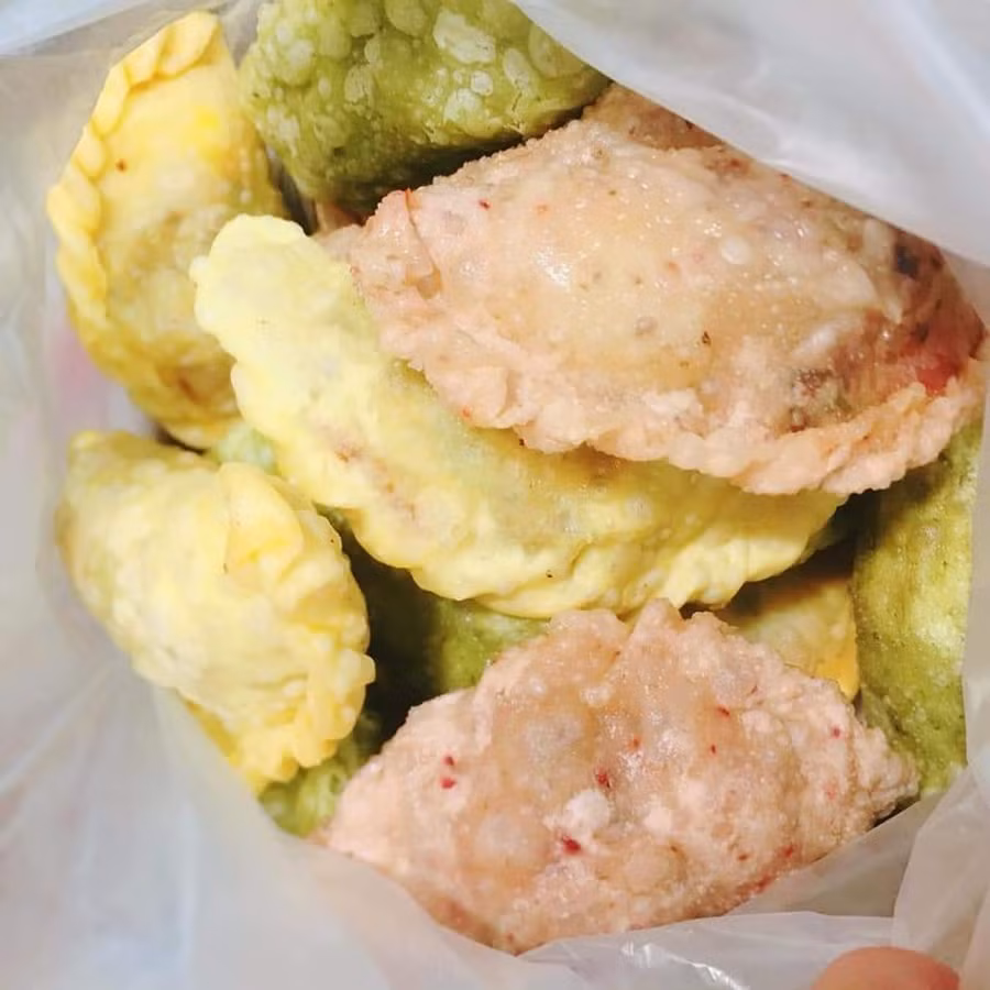 Vỏ bánh gối.
