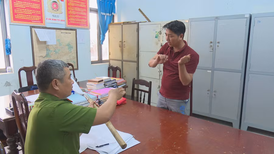 Trưởng tại cơ quan điều tra.